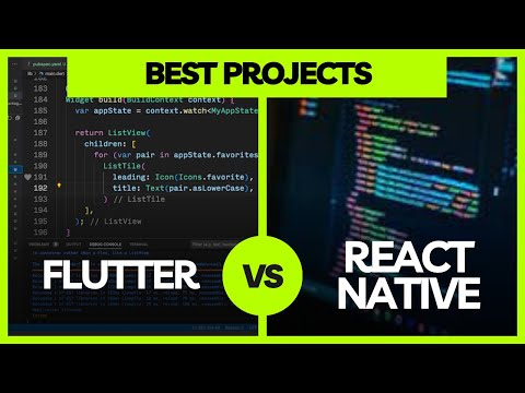 Flutter Best Projects vs React Native Best Projects: Which Framework Excels?