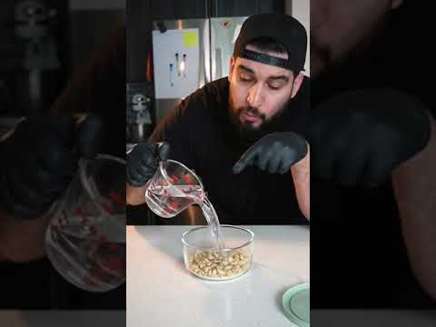 Homemade Cashew Milk (too easy) #shorts #easyrecipe #nutmilk #cashew #milk
