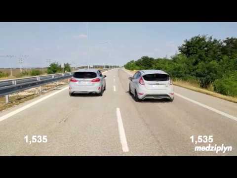 NEW Fiesta ST 2018 vs Fiesta ST200 DRAG RACE and Sound