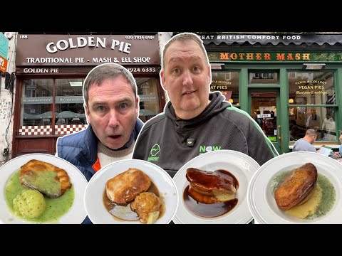 We Review Cheap vs Expensive Pie and Mash! A Disagreement!