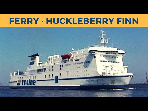 Classic Ferry Video 2004 - Ferry HUCKLEBERRY FINN, Warnemünde (TT-Line)