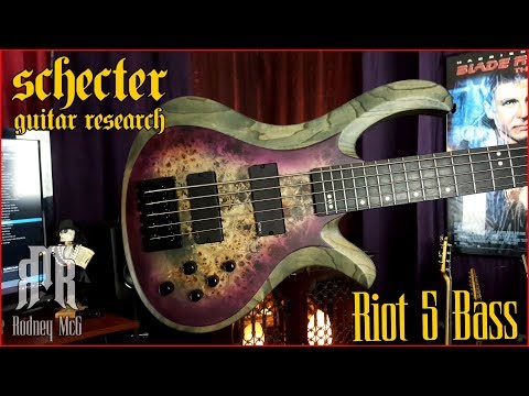 Schecter Riot 5 2021 - Aurora Burst image 4