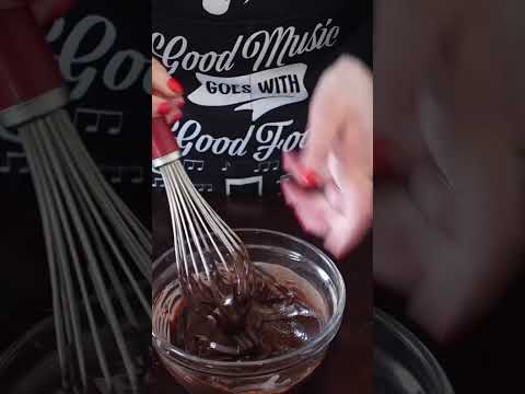 CAKE WITH COCOA & GANACH #food #cooking #motivation #youtubeshorts #recipe #youtube