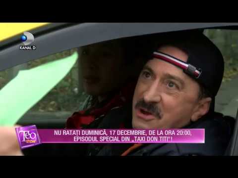 Teo Show (13.12.) - Nu ratati duminica, episodul special din "Taxi Don Titi", de la 20:00! Partea I
