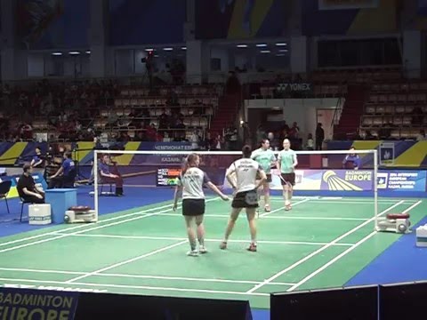 2014 European Championships - WD QF - Bankier/Nedelcheva vs. Barning/Tabeling