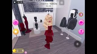 Playing Old Dress To Impress