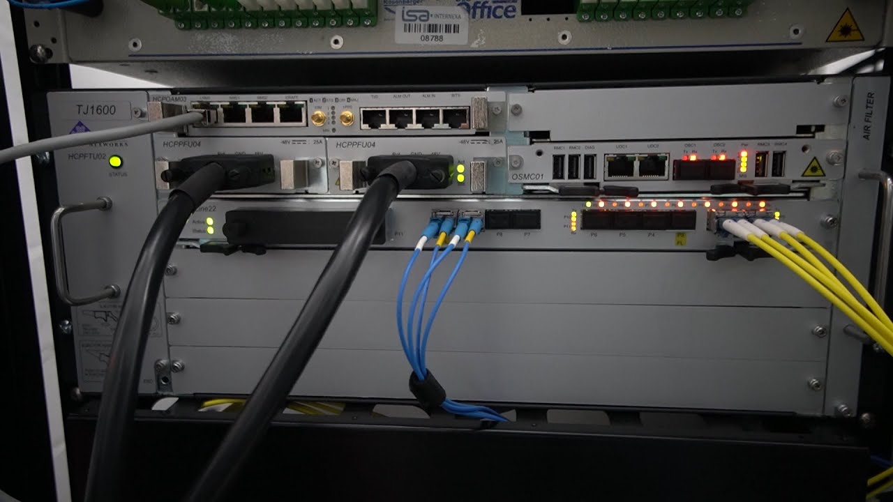 INSTALANDO DWDM 100 GIGA