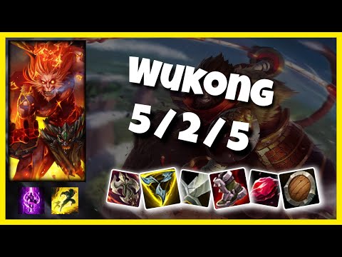 Wukong vs Renekton KOREAN Challenger TOP (5/2/5) Gameplay Replay - Patch 10.23