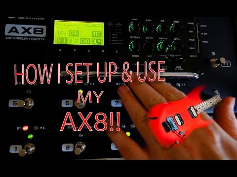 🤘🤘 How I SETUP & USE my Fractal Audio AX8!! 👍