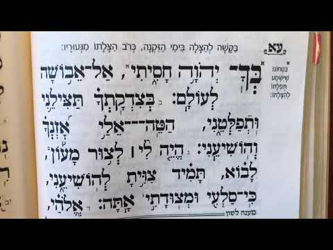 תהלים פרק עא Tehillim perek 71 chapter 71
