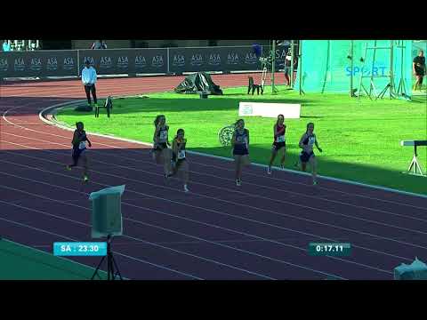 Girls’ U/18 200m Final - ASA Junior Paarl