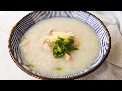 30-min. Easy &amp; Comforting Chicken Congee