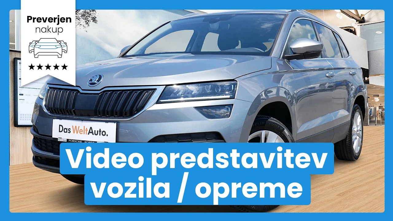 Škoda Karoq 1.6 TDI Style DSG - SLOVENSKO VOZILO