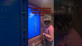 The MAPS on This Princess Cruise Ship are INTERACTIVE! #travel #cruise #technology