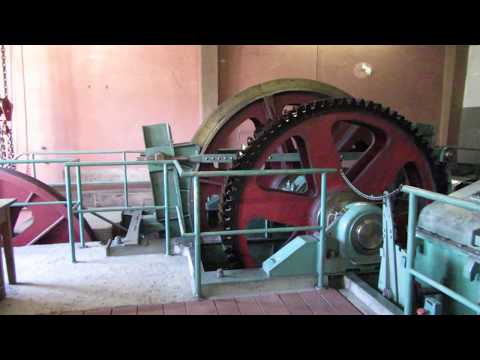 Kreuzeckbahn Standseilbahn 1956 Funicular Engine Room