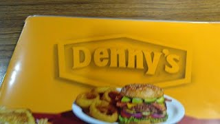 EXPLORING DENNY'S, AMERICA'S DINER. A LOOK AT THE MENU, HAVING MY FAVORITE DINNER THERE LoneWulfRick
