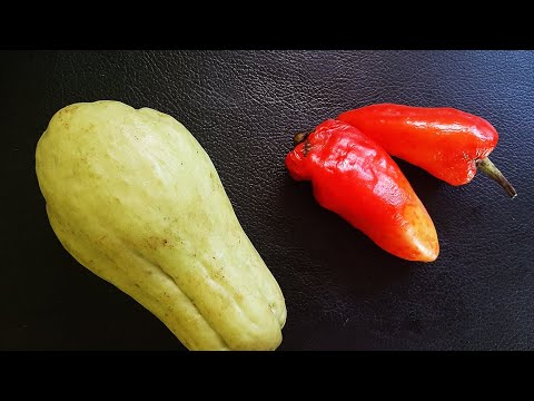 Easy Sayote with Red Bell Pepper Recipe - # 247