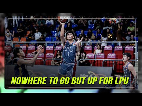 Nowhere to go but up for lowly LPU, says Ato Barba | ABS-CBN News