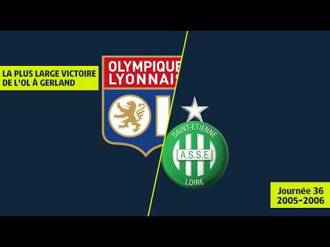 Résumé Olympique Lyonnais - AS Saint-Etienne (4-0) OL/ASSE - 2005/2006 - Ligue 1 Legends