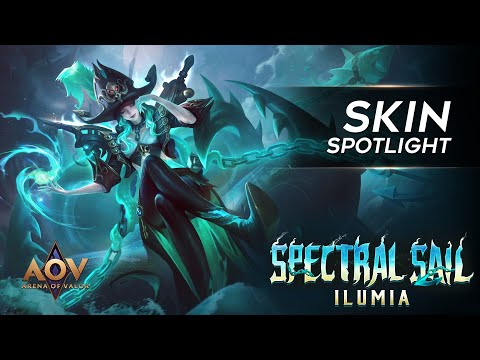 Ilumia Spectral Sail Skin Spotlight - Garena AOV (Arena of Valor) #arenaofvalor #CodexS81