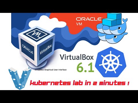 Vagrant Virtualbox Docker Kubernetes Practice Lab in 2 Minutes For Beginners