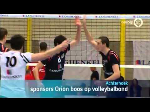 sponsors Orion boos op de NEVOBO
