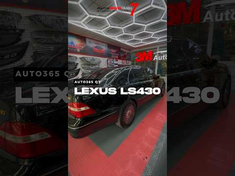 Quá trình chăm sóc một chiếc xe Lexus Ls430 qua rất nhiều năm sử dụng cuối cùng cũng được hồi sin