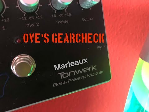 Ove‘s GearCheck | Marleaux Tonwerk Preamp Pedal