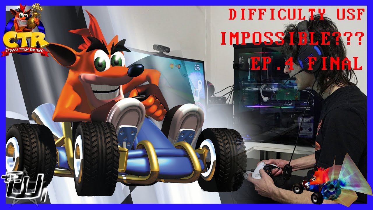 USF DIFFICULTY Crash Team Racing CTR Impossible? EP.4 PietroEwi ITA