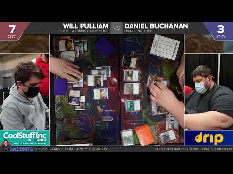 [MTG Modern] SCGCon Charlotte Final Hammertime vs Living End