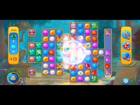 Fishdom 6108 Hard Level - NO 💣🧨💥