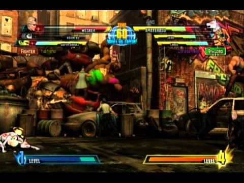 Marvel vs Capcom 3 (PS3) -- Non-Ranked Matches 102 (Part 2/3)