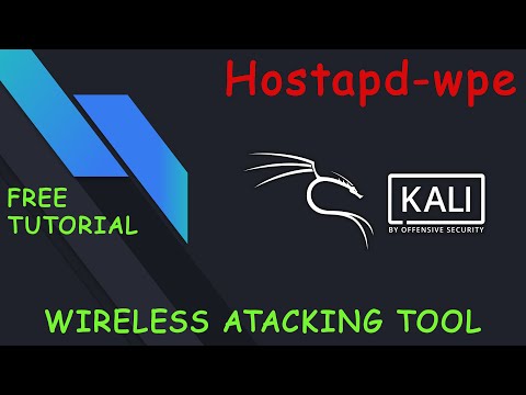 Hostapd-wpe: Kali Linux Wireless Attacking Tool | WiFi Hacking | FREE Tutorial #KaliLinux