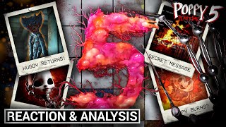 Poppy Playtime Chapter 5 - Teaser Trailer (Reaction and Analysis)
