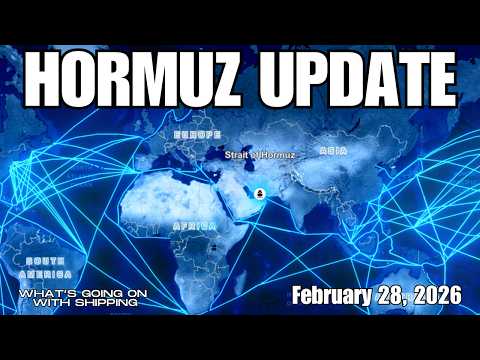 Is the Strait of Hormuz Open? | What Impact Will This Have on Shipping? | Hormuz Data | US Sealift