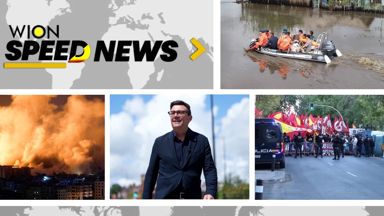 Israeli Strikes Kill 17 In Gaza | Burnham Speaks To Spanish PM Over Migration Issue |WION Speed News