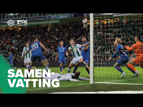 Doelpuntloos gelijkspel tegen FC Emmen in bomvolle Euroborg | Highlights