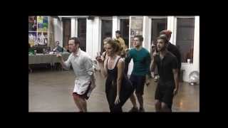 SWEET SMELL OF SUCCESS in rehearsal! Opens January 10th at Theater Wit!