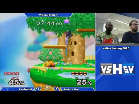 VsHSV January 2020: Sycamore (Samus) vs Reptar's Dad (Falcon) - WR2, SSBM Singles