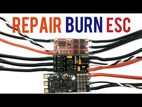 Repair Burned-Damaged Esc | Easy & Safe