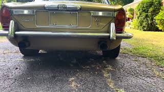 1973 Jaguar XJ6 Sedan - Start Up Outside