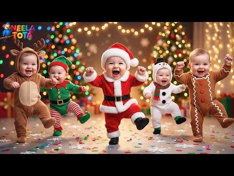 Jingle Bells 🎄 Kids & Toddlers Dance | Christmas Song 2026 | Baby Dance | Nursery Rhyme | Neela Tota
