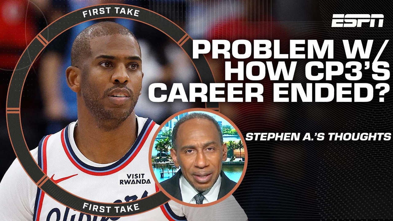 Stephen A. calls out Clippers for 'disgraceful' treatment of Chris Paul 👀 | First Take