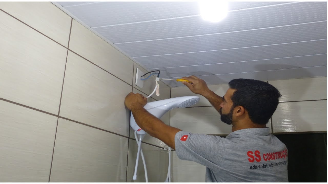 APRENDA INSTALAR UM CHUVEIRO BOM E BARATO