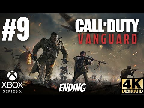 Call of Duty: Vanguard Campaign Walkthrough Gameplay Part 9 | Xbox Series X|S, XONE | 4K | ENDING
