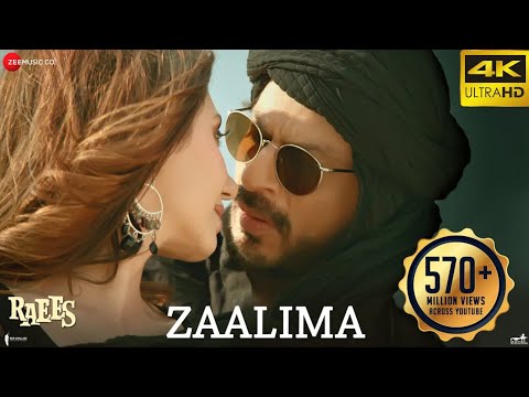 Zaalima (4K Video) | Raees |Shah Rukh Khan & Mahira Khan|Arijit Singh & Harshdeep Kaur |JAM8| Pritam
