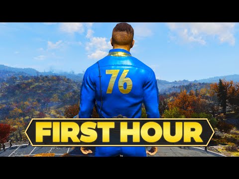 My 1st Hour Of Fallout 76