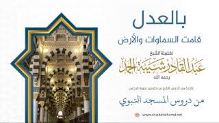 73 تنبيه الإنسان ليوم الحساب - الشيخ عبدالقادر شيبة الحمد رحمه الله image