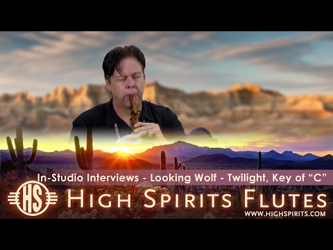 High Spirits Presents - Jan Michael Looking Wolf: Twilight, Key of "C"