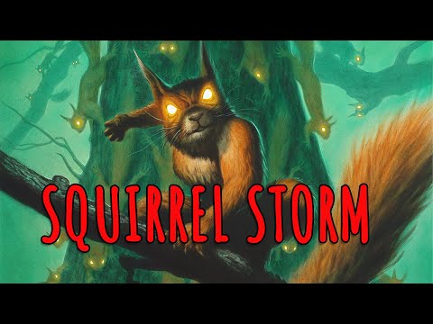 'Mono Green' Squirrel Storm Is So Much Fun | MTG Pauper League